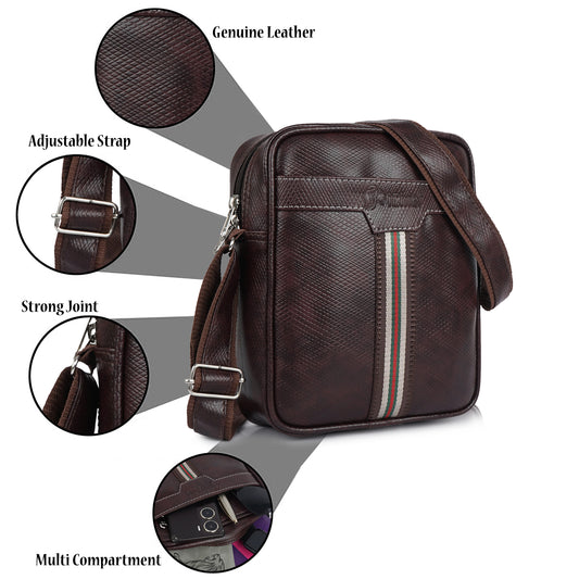TravelMate X10 Vegan Leather Travel Sling Bag