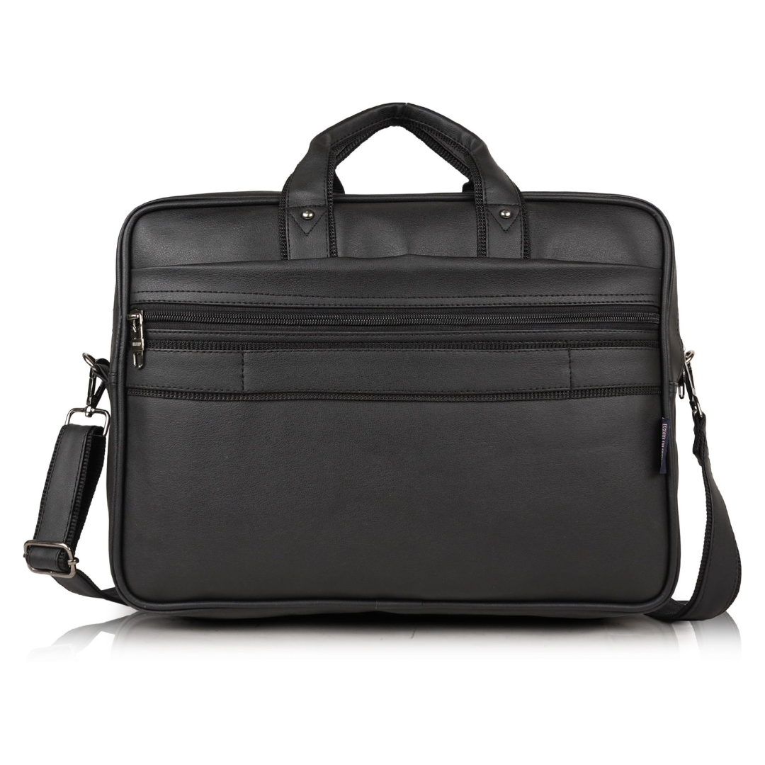 UrbanSplit Vegan Leather Messenger Bag