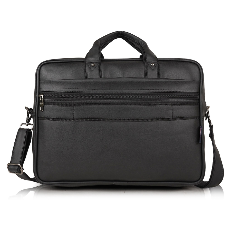UrbanSplit Vegan Leather Messenger Bag