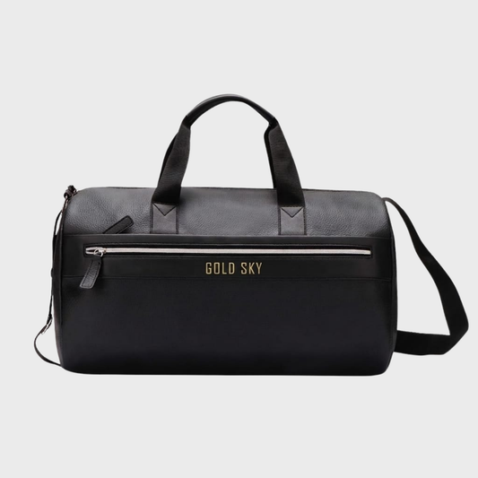 Noire Premium Vegan Leather Duffel Travel Bag