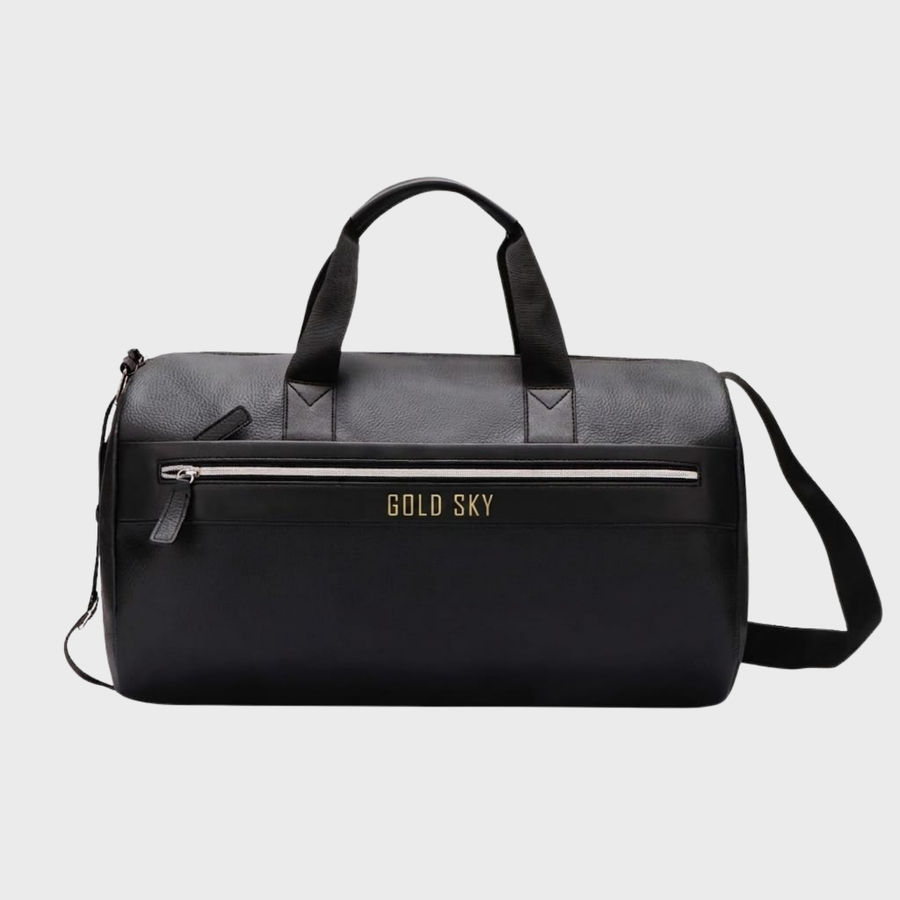 Noire Premium Vegan Leather Duffel Travel Bag