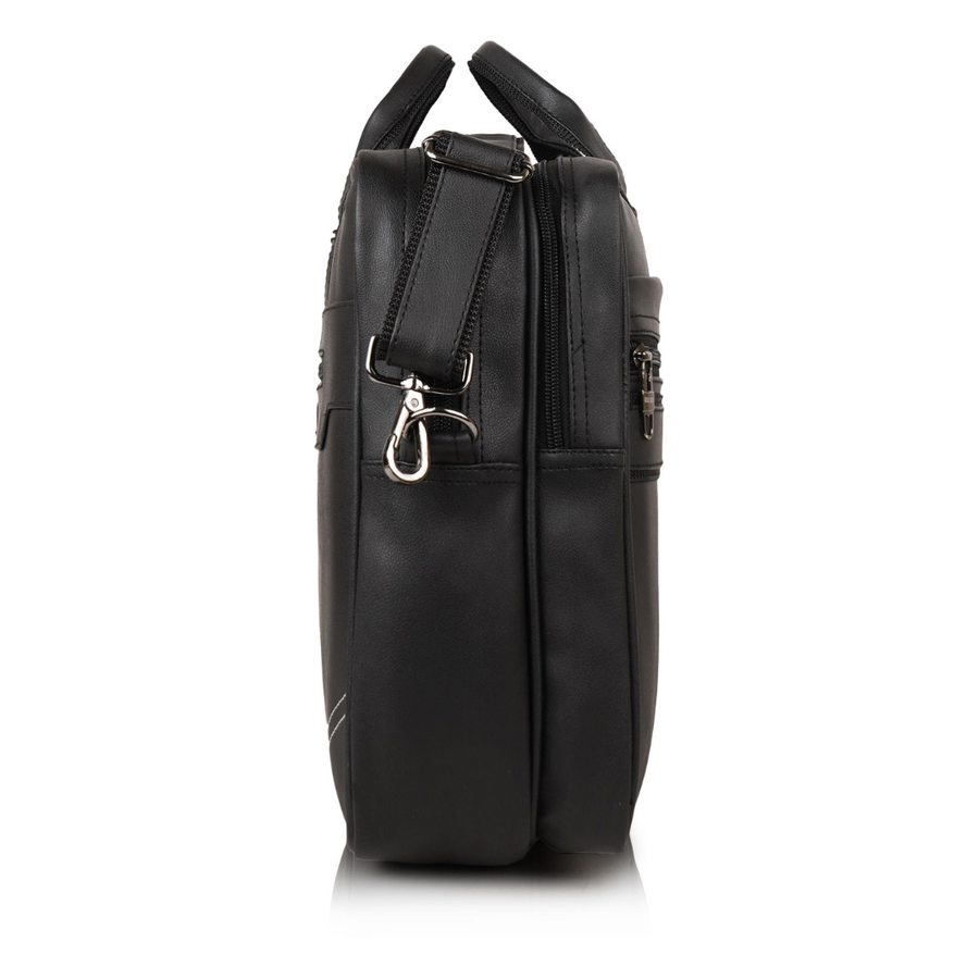 UrbanSplit Vegan Leather Messenger Bag
