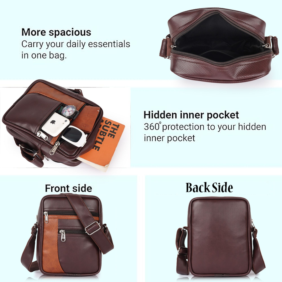 Mini 9 inch Side Sling bag for Men & Women
