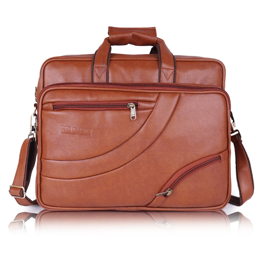UrbanArc Pro Vegan Leather Laptop Messenger Bag