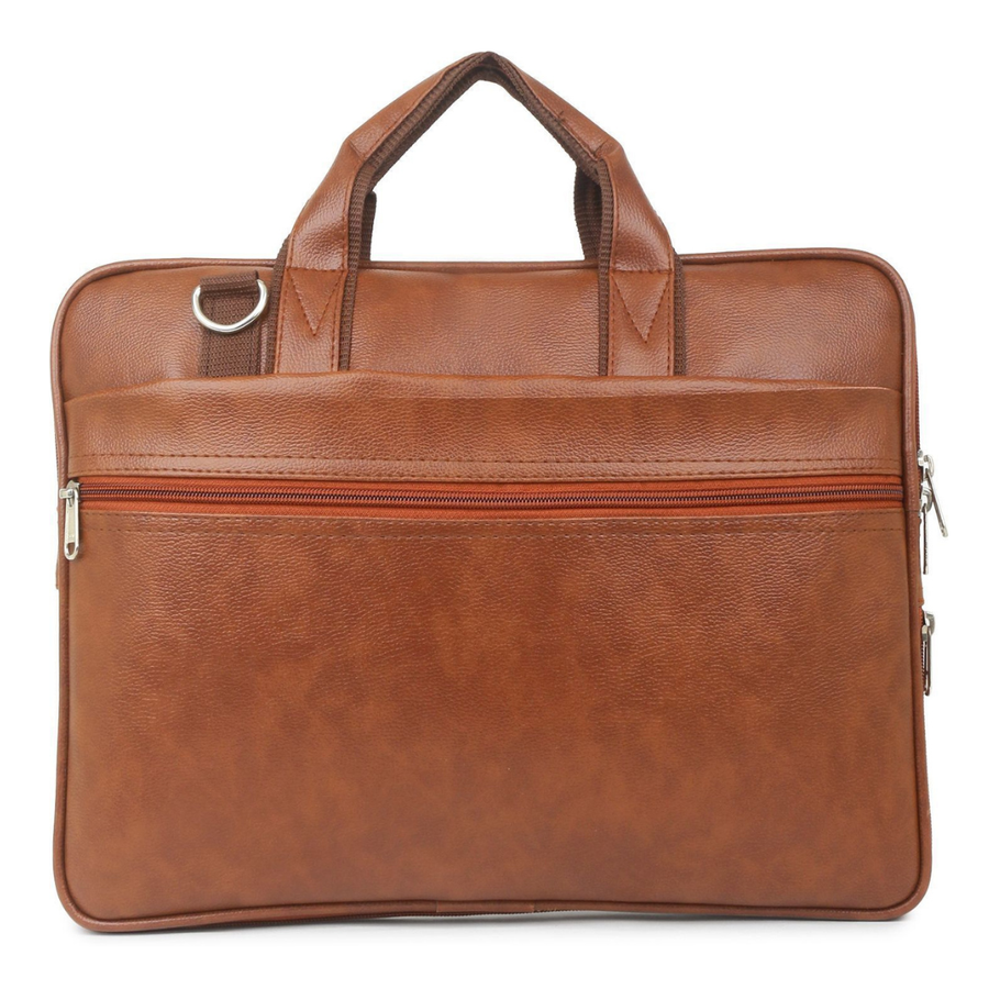 ExpandPro Sleek Expandable Laptop Messenger Bag for Men