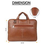 ExpandPro Sleek Expandable Laptop Messenger Bag for Men