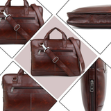 ExpandPro Sleek Expandable Laptop Messenger Bag for Men