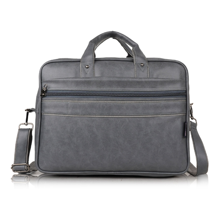 UrbanSplit Vegan Leather Messenger Bag