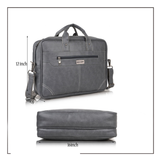 UrbanSplit Vegan Leather Messenger Bag