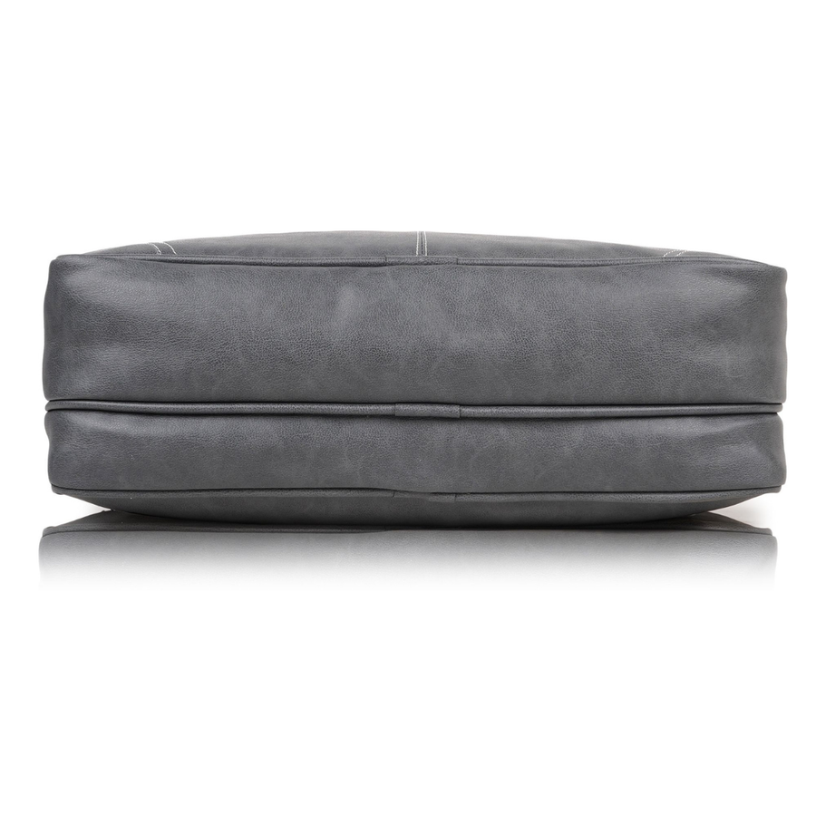 UrbanSplit Vegan Leather Messenger Bag