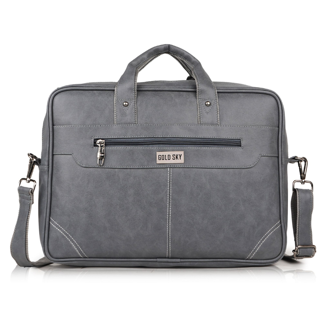UrbanSplit Vegan Leather Messenger Bag
