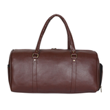 VoyagerX Vegan Leather Duffel with Shoe Compartment - 45 L