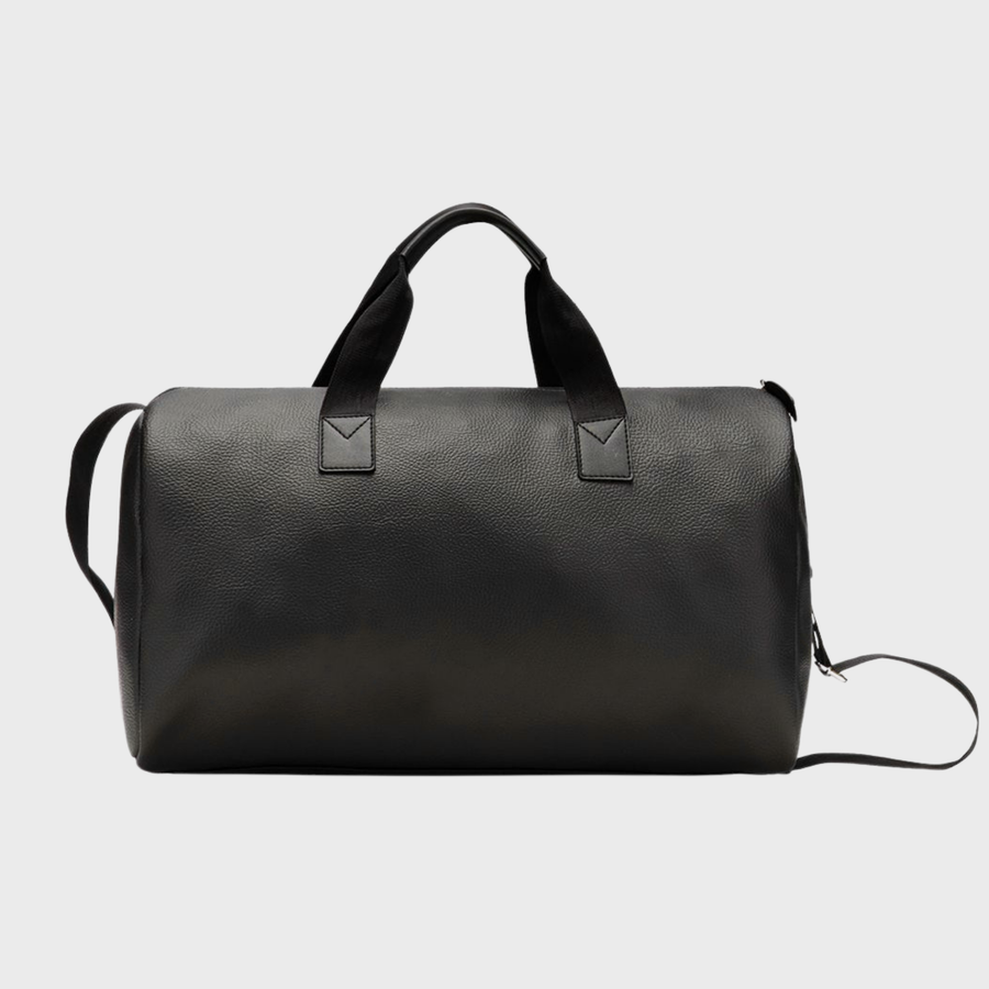 Noire Premium Vegan Leather Duffel Travel Bag