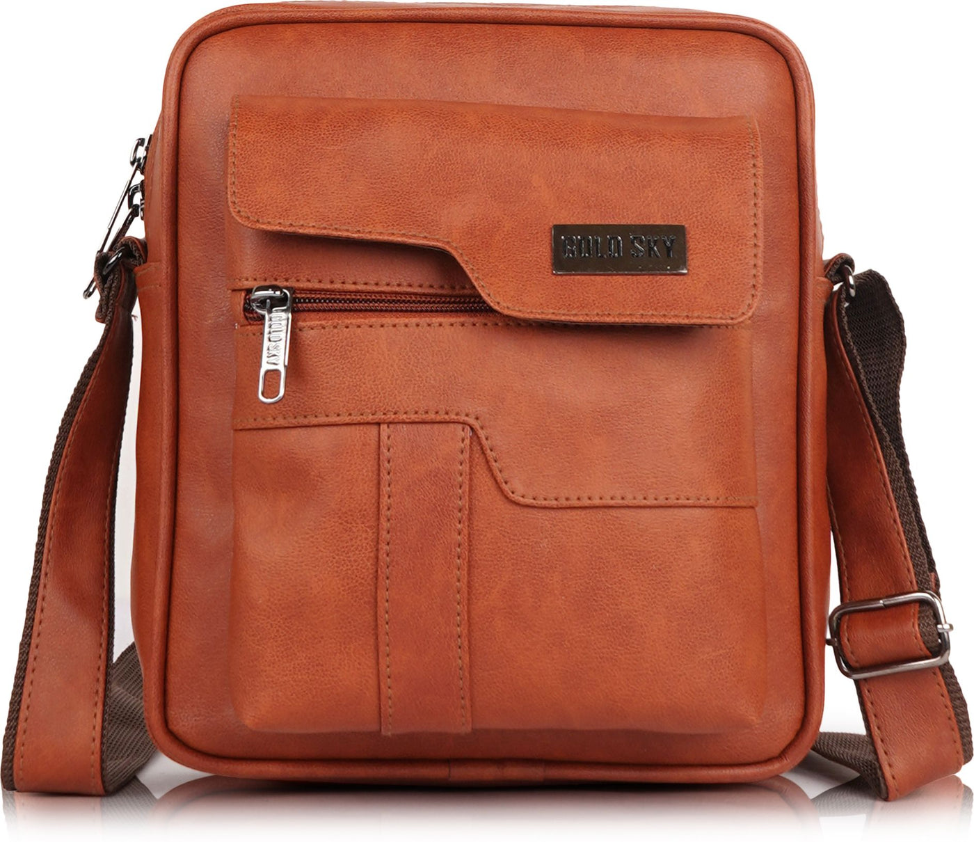 MetroEdge Premium Vegan Leather Sling Bag