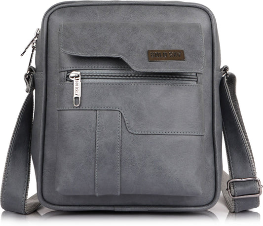 MetroEdge Premium Vegan Leather Sling Bag