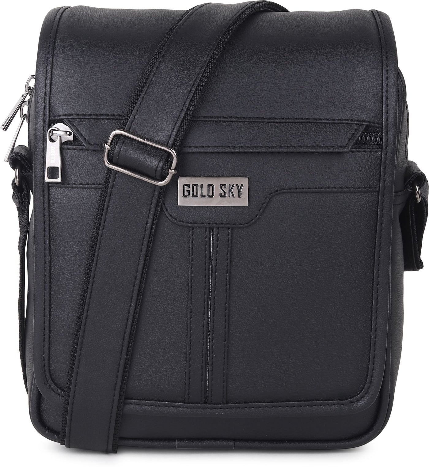 UrbanEdge Premium Vegan Leather Men’s Sling Bag