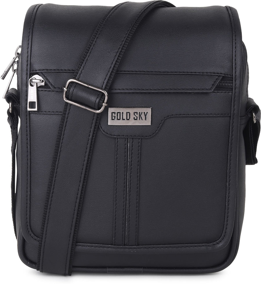 UrbanEdge Premium Vegan Leather Men’s Sling Bag