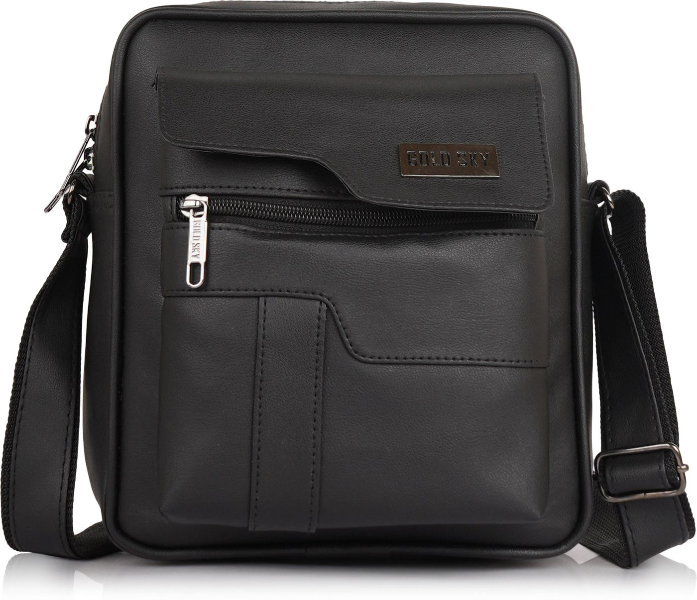 MetroEdge Premium Vegan Leather Sling Bag