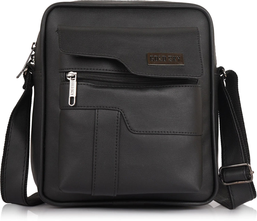 MetroEdge Premium Vegan Leather Sling Bag