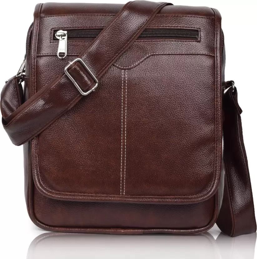 Shade PU Leather Men’s Sling Bag