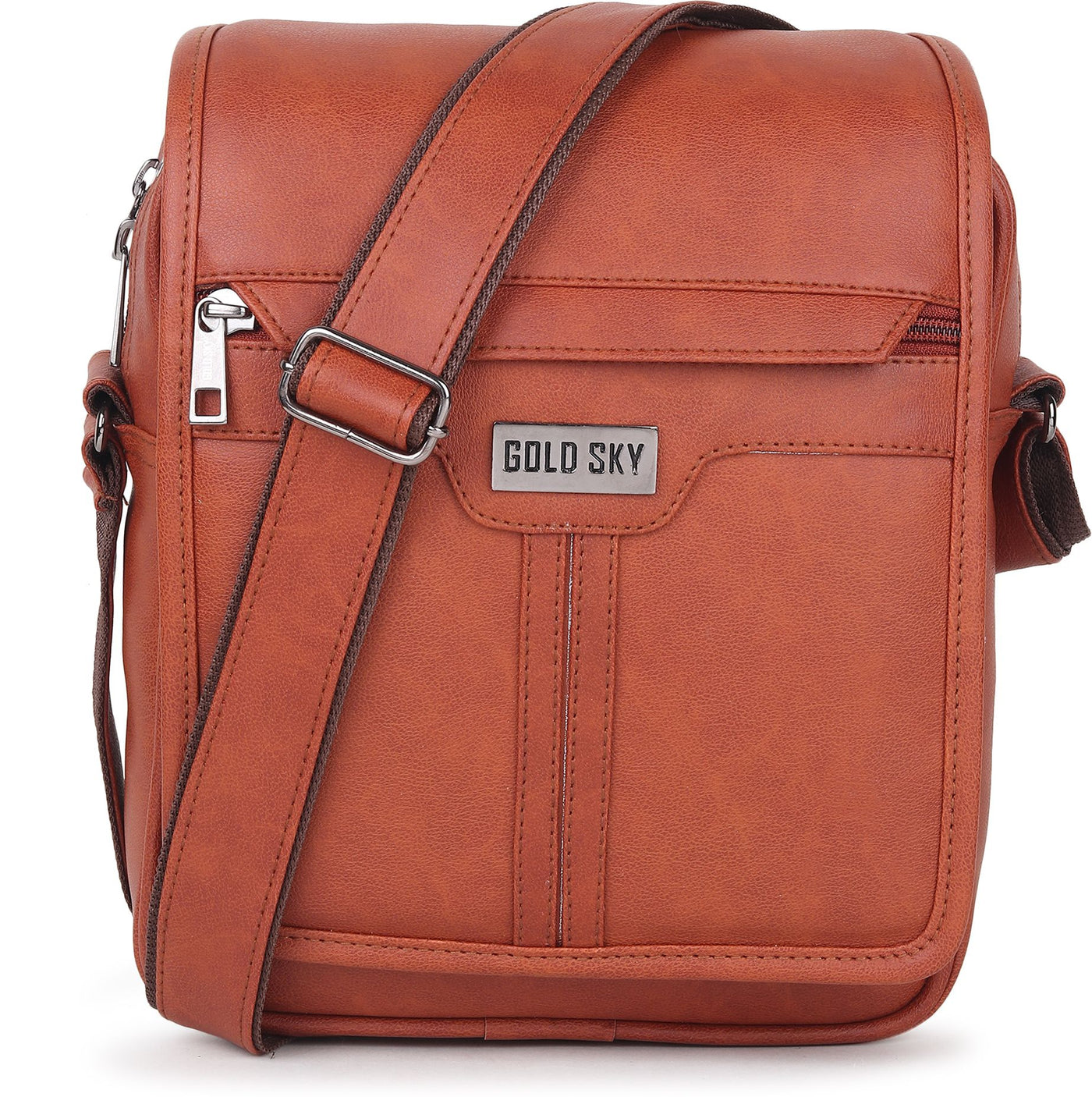 UrbanEdge Premium Vegan Leather Men’s Sling Bag