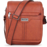 UrbanEdge Premium Vegan Leather Men’s Sling Bag