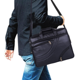 UrbanArc Pro Vegan Leather Laptop Messenger Bag