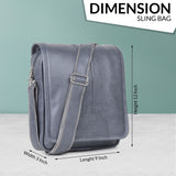 Falcon PU Leather Men’s Sling Bag