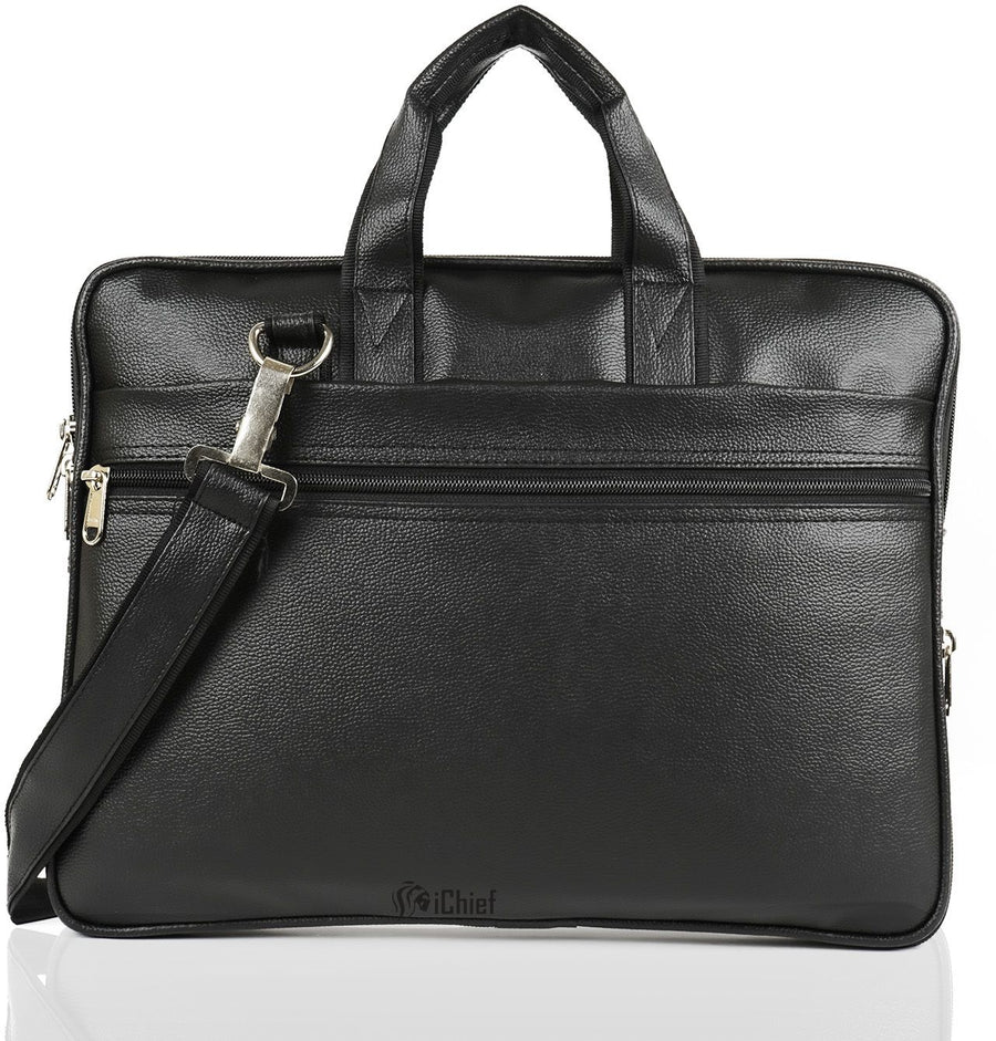 WhiteLine Bottom Expandable Laptop Messenger Bag for Men
