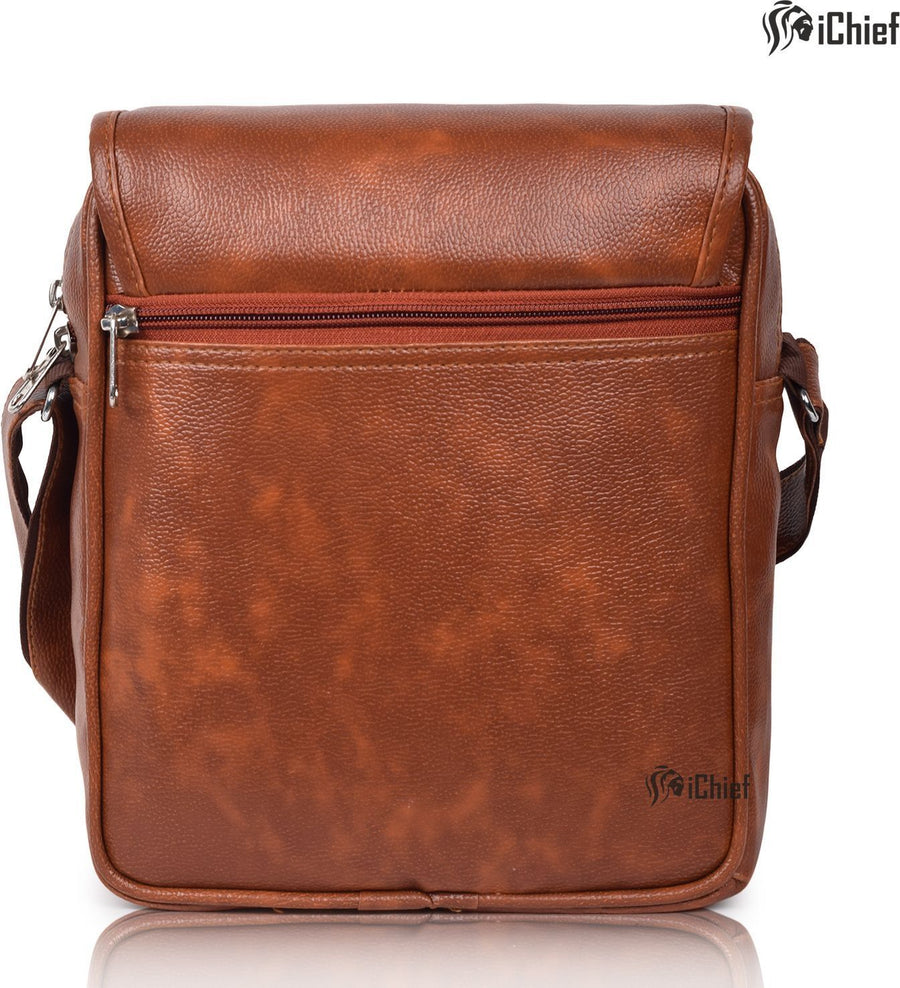 Shade PU Leather Men’s Sling Bag