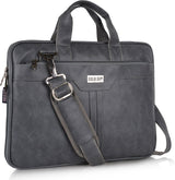 UrbanFlex Expandable Vegan Leather Messenger Bag