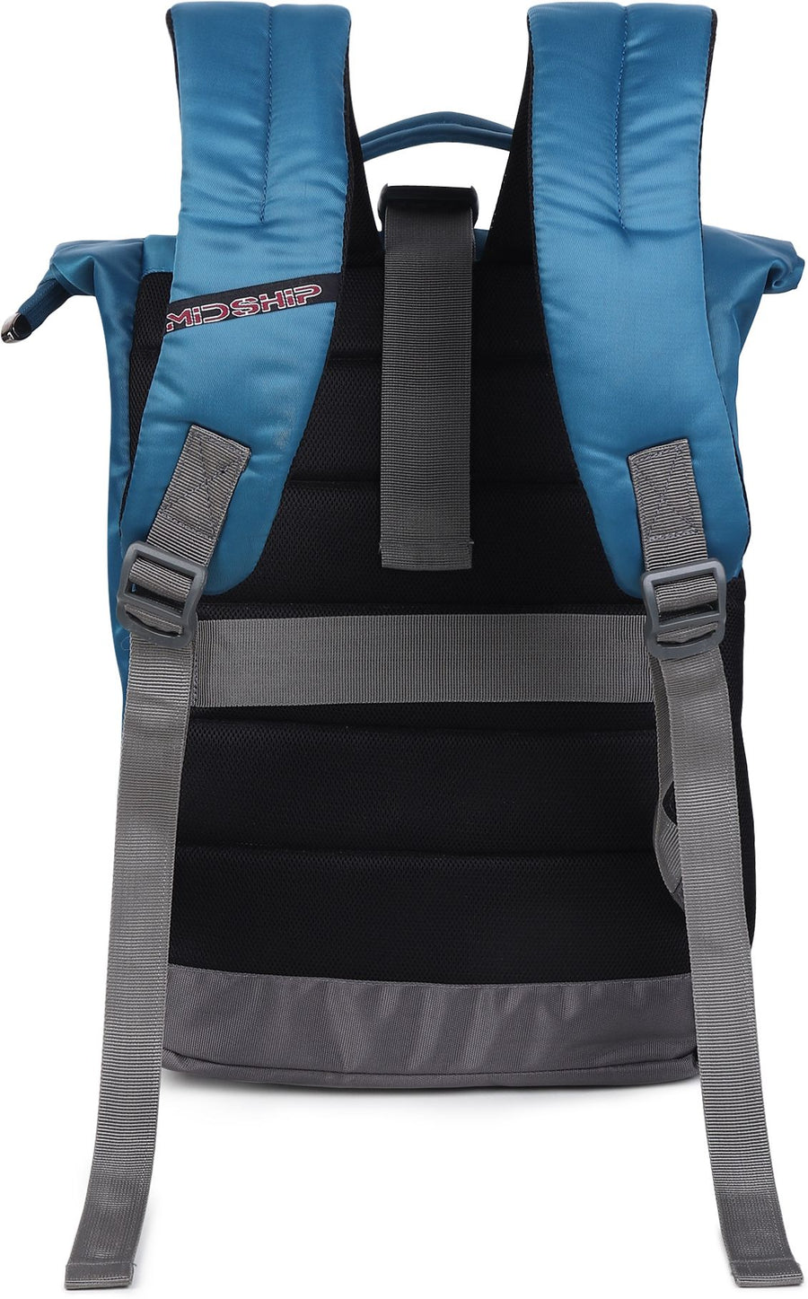 MIDSHIP Navigator 15" Nylon Roll Top Backpack - 15 L