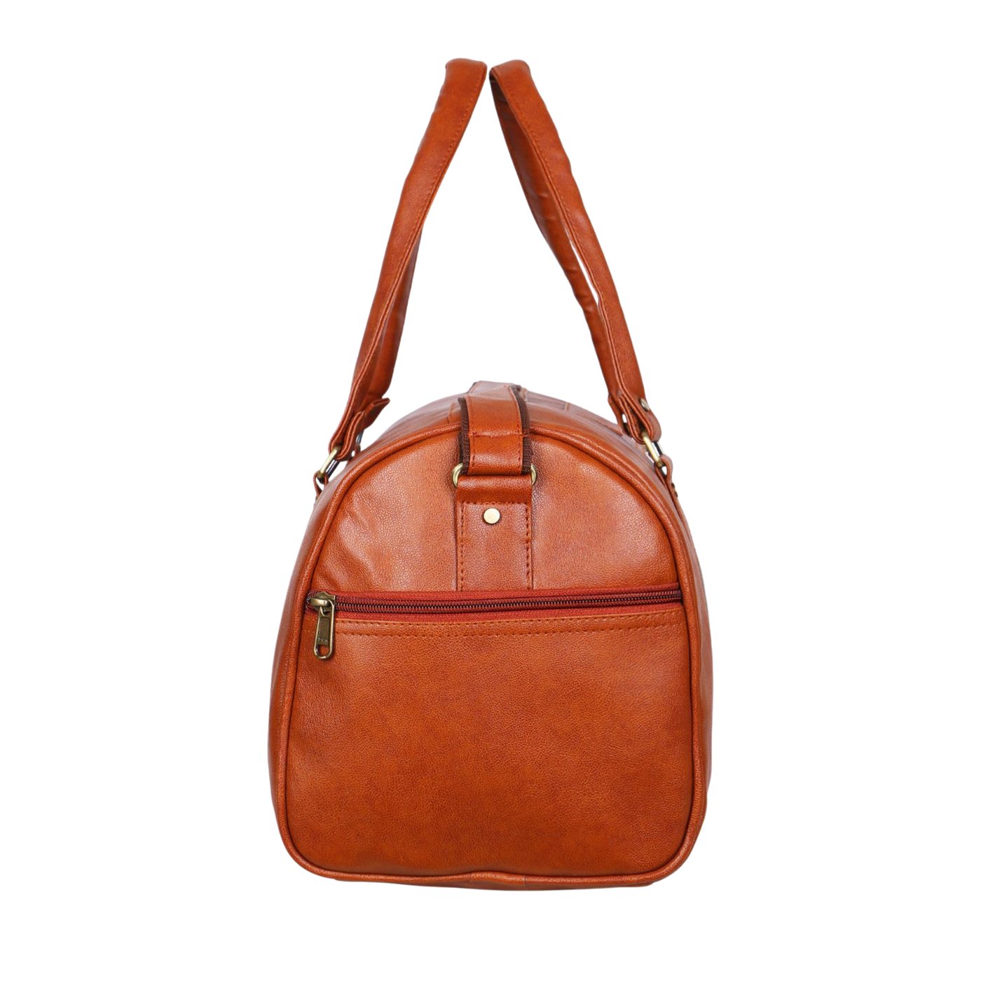 VoyagerX Vegan Leather Duffel with Shoe Compartment - 45 L
