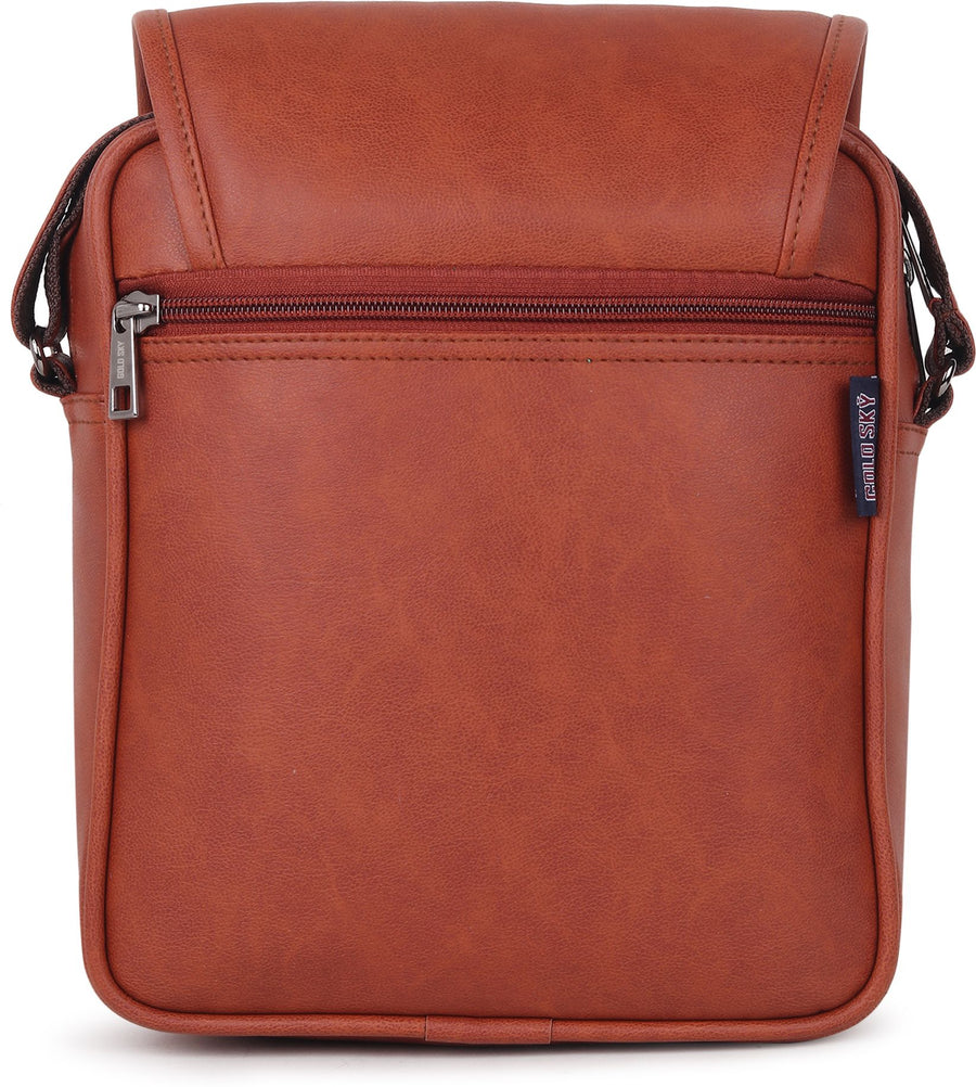 UrbanEdge Premium Vegan Leather Men’s Sling Bag