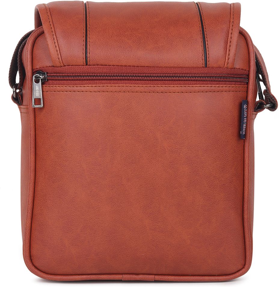 Draper Premium Vegan Leather Sling Bag With Padded Tab Sleeve
