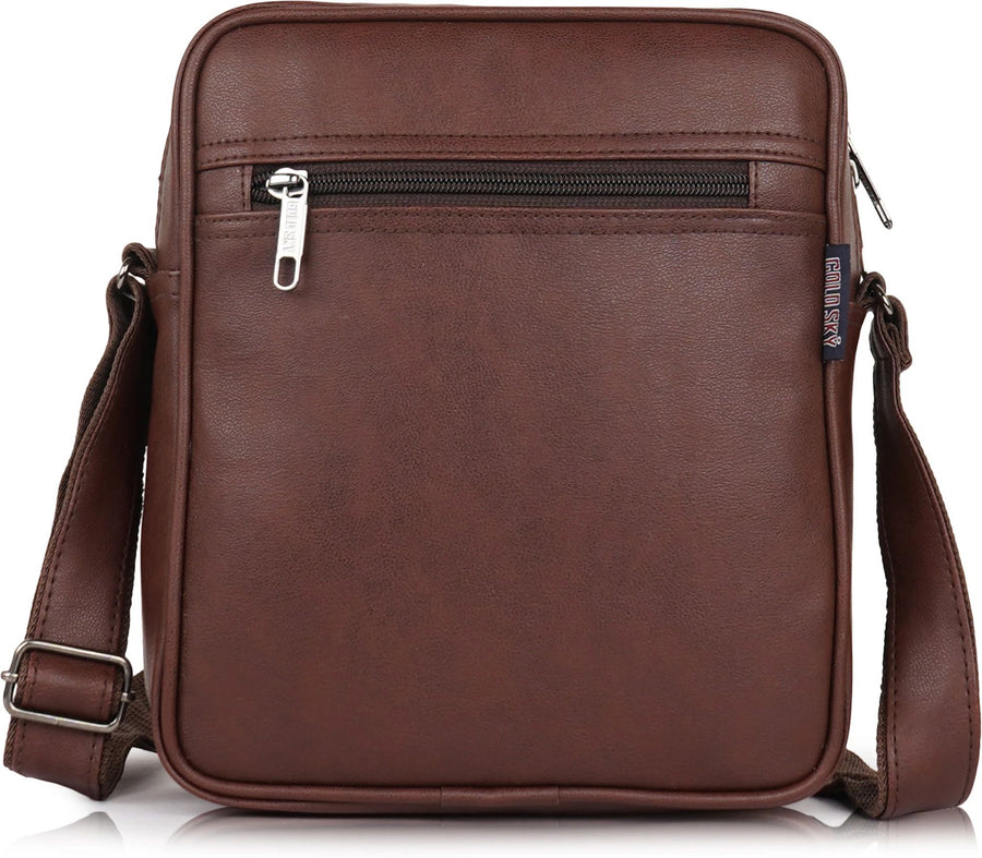 MetroEdge Premium Vegan Leather Sling Bag
