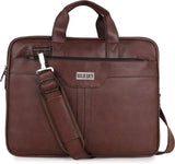 UrbanFlex Expandable Vegan Leather Messenger Bag