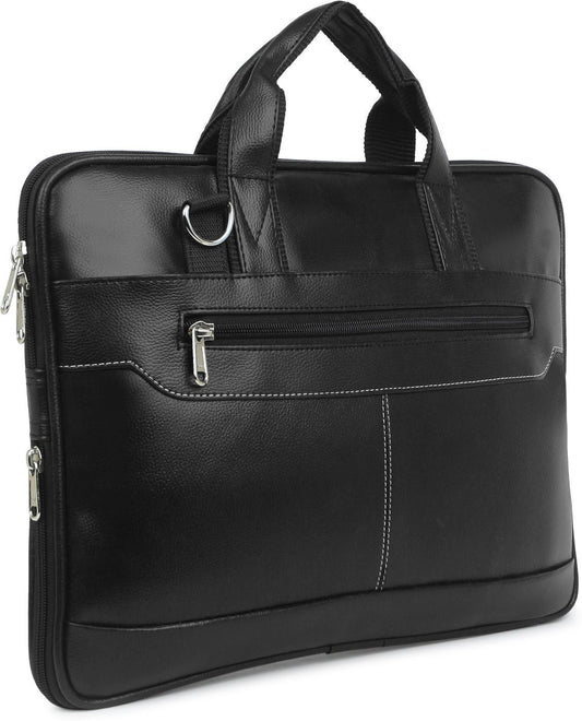 ExpandPro Sleek Expandable Laptop Messenger Bag for Men