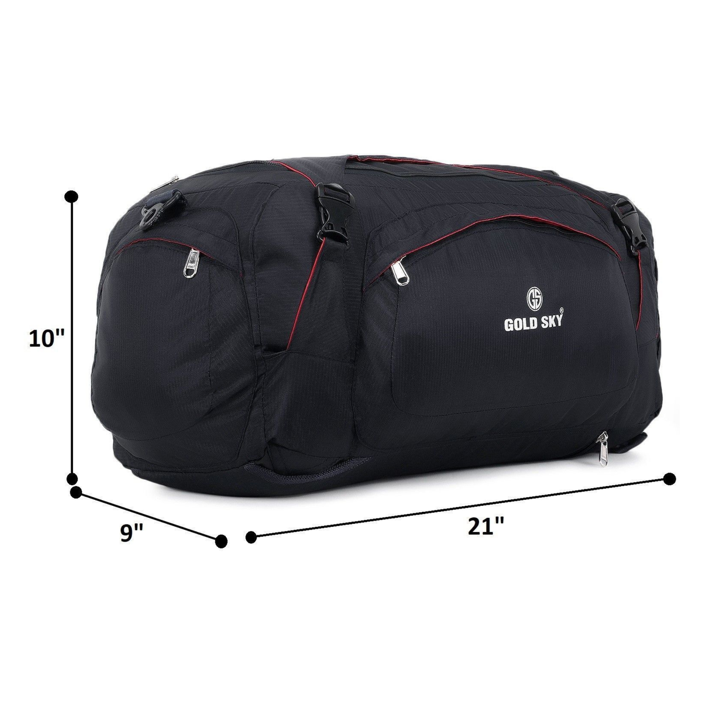 AetherX Premium Convertible Travel Duffel Backpack Bag