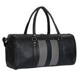 VoyagerX Vegan Leather Duffel with Shoe Compartment - 45 L