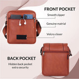 Draper Premium Vegan Leather Sling Bag With Padded Tab Sleeve