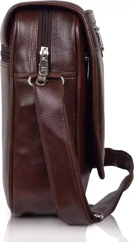 Shade PU Leather Men’s Sling Bag