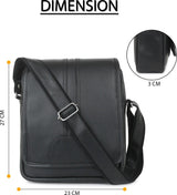 Falcon PU Leather Men’s Sling Bag