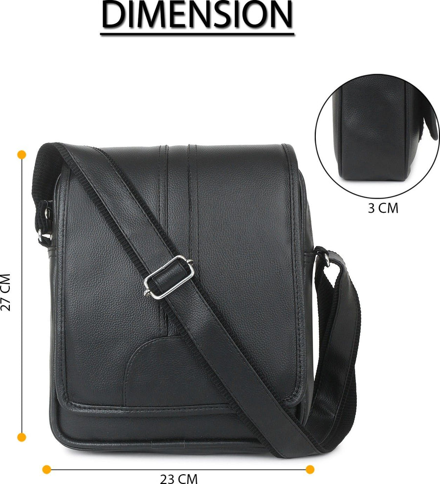 Falcon PU Leather Men’s Sling Bag