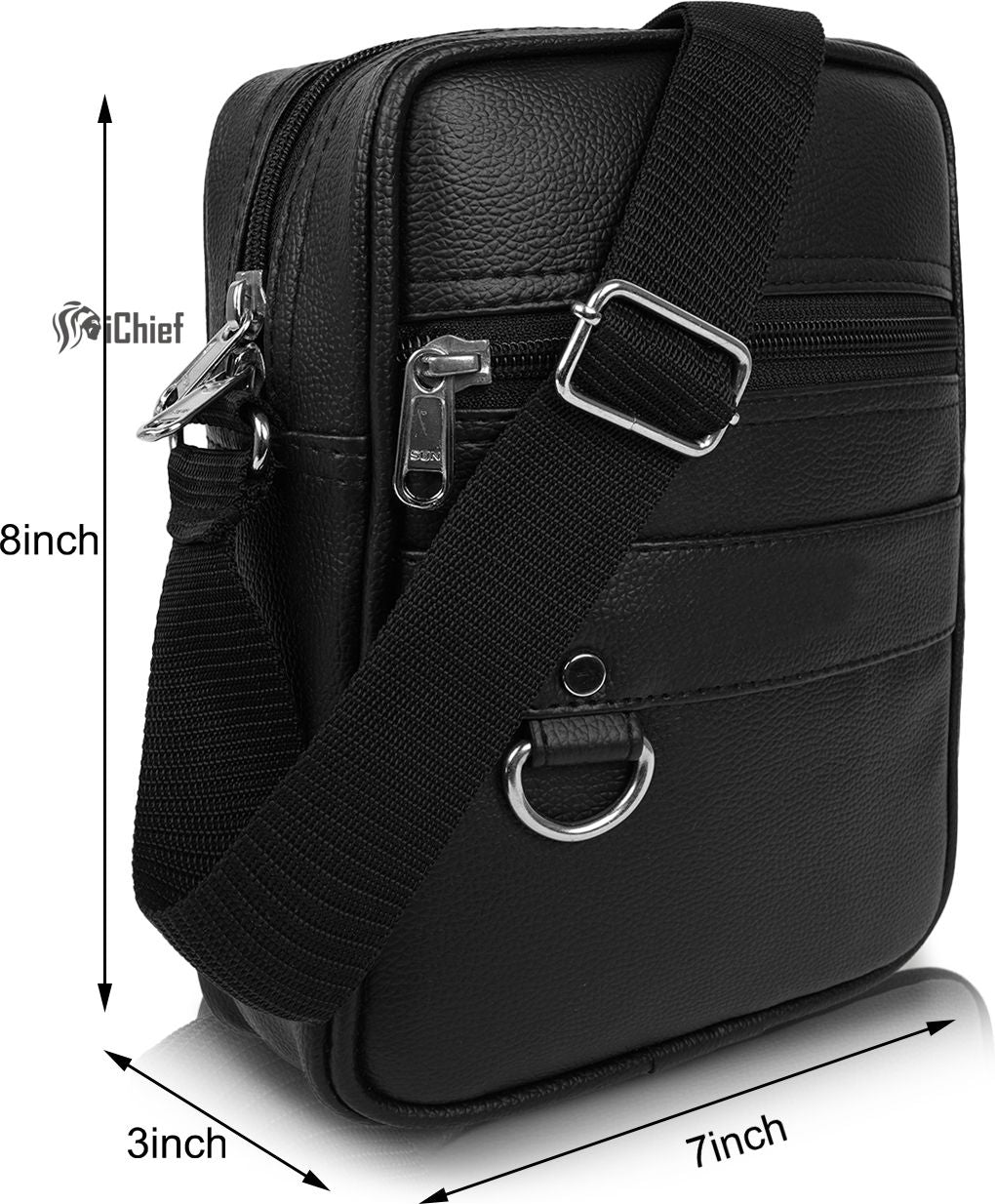 MiniVault X9 PU Leather Sling Bag