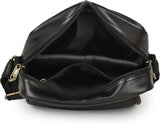 ModVault Premium PU Leather Men’s Sling Bag With Padded Tab Sleeve