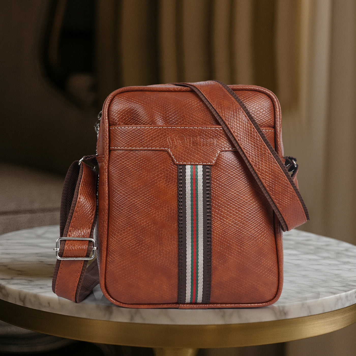 TravelMate X10 Vegan Leather Travel Sling Bag