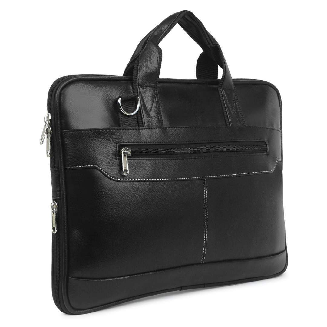 ExpandPro Sleek Expandable Laptop Messenger Bag for Men