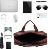 FlutterX Dual Compartment Expandable Laptop Messenger Office Bag