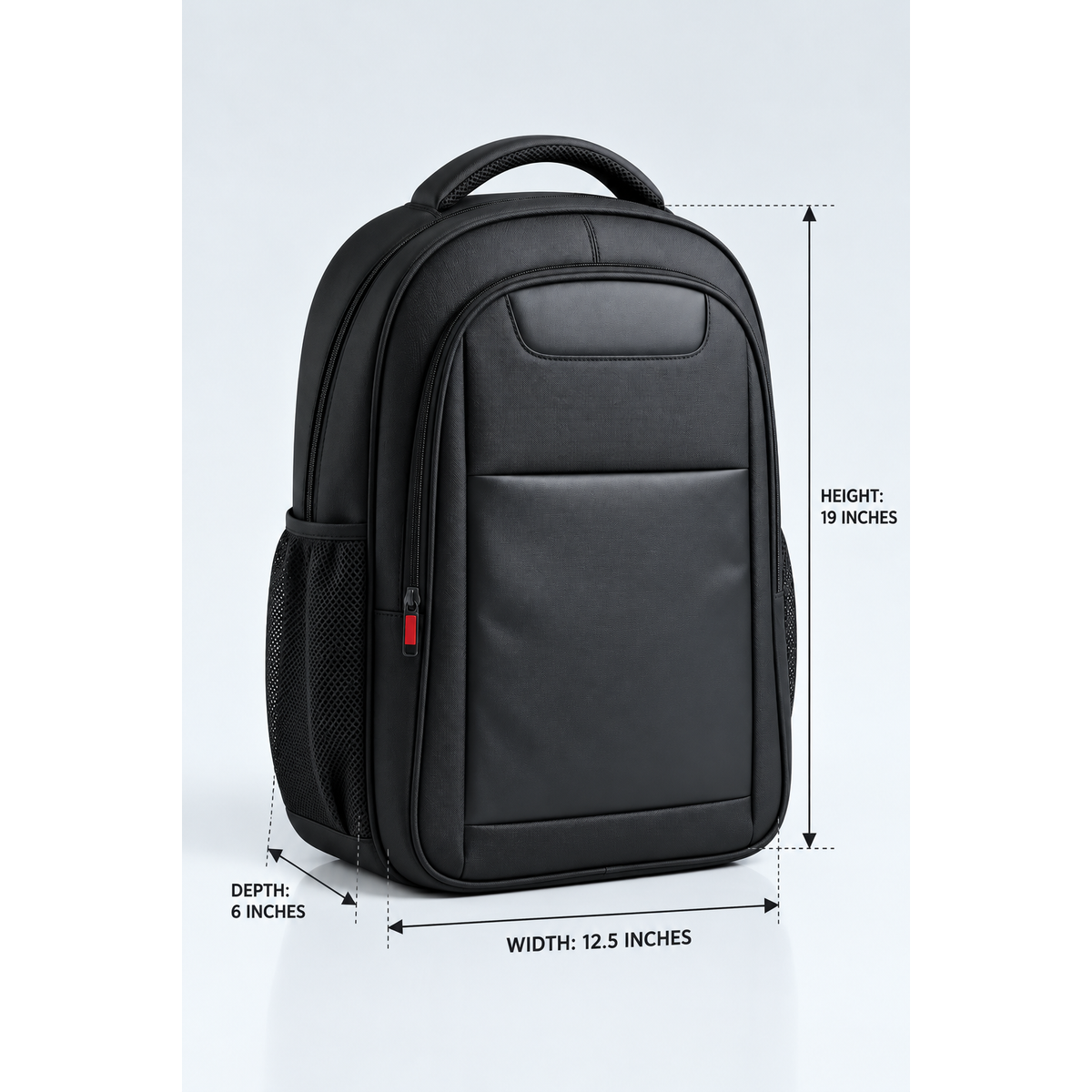 Nylon Oxford Fabric Laptop Backpack with Chest Strap